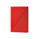 Western Digital väline kõvaketas My Passport 2TB USB 3.0, punane