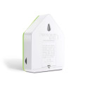 Zwitscherbox Classic sounding box - nest (White with forest view)