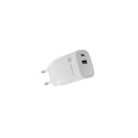 USB CHARGER NATEC RIBERA GAN 1X USB-A + 1X USB-C 30W WHITE