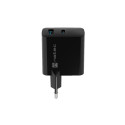 USB CHARGER NATEC RIBERA GAN 1X USB-A + 1X USB-C 65W BLACK