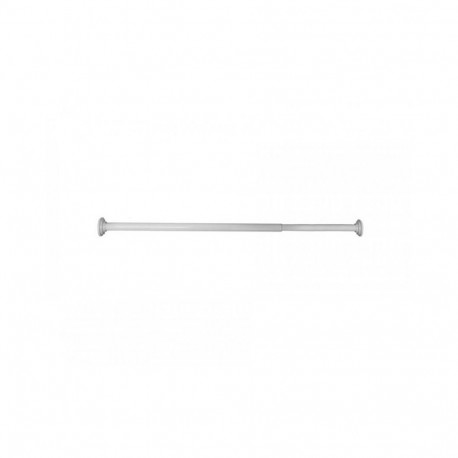 SHOWER RAIL 80/135 D.25 WHITE
