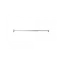 SHOWER RAIL 80/135 D.25 WHITE