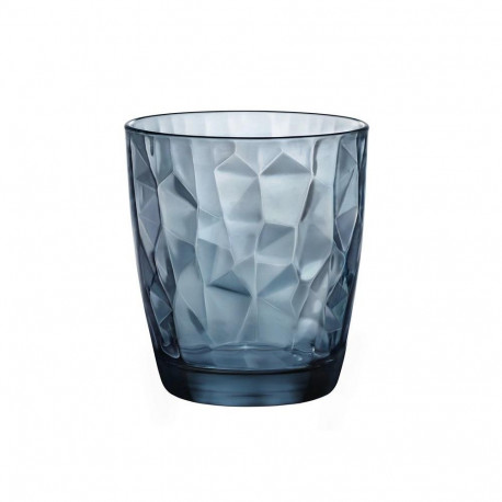 GLASS BLUE DIAMOND DOF 390ML