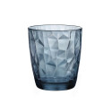 GLASS BLUE DIAMOND DOF 390ML