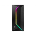 MSI computer case MAG Vampiric 100R V100R Mid Tower Gaming ARGB PWM, black