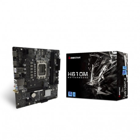Biostar H610MT-E emaplaat Intel H610 LGA 1700 micro ATX