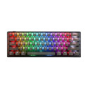 Ducky One 3 Aura Black Mini Gaming Keyboard, RGB LED - MX-Silent-Red