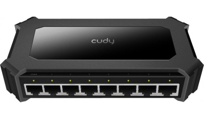 Cudy GS108D network switch Gigabit Ethernet (10/100/1000) Black