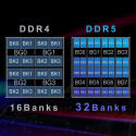 Team Group DDR5 32GB - 4800 - CL - 40 - Single-Kit - DIMM -TED532G4800C4001, Elite), black