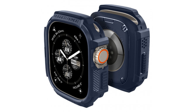 Spigen Rugged Armor case for Apple Watch Ultra 1 / 2 (49 mm) navy blue