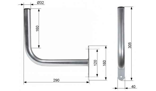 Wall mount UML-32L30