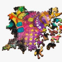 Gra puzzle drewniane 1000 elementów Kolorowy kot