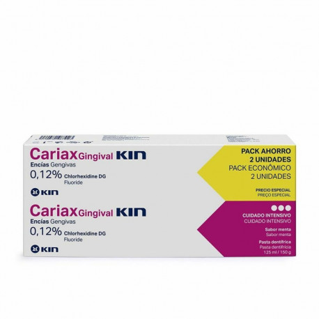 Hambapasta Kin Cariax Gingival (2 Tükid, osad) (2 x 125 ml)