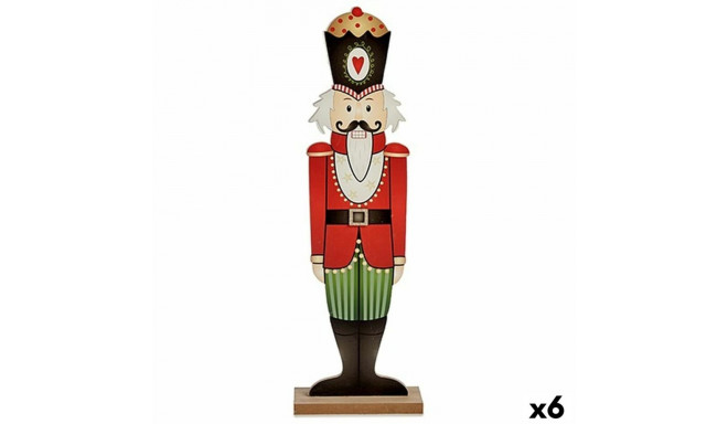 Nutcracker Krist+ 19XD35241 19XD35241 White Black Red Green Wood 10 x 60 x 19 cm Nutcracker (6 Units