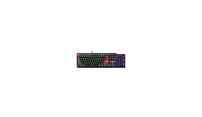 MSI Vigor GK41 Dusk LR US keyboard Gaming USB QWERTY English Black