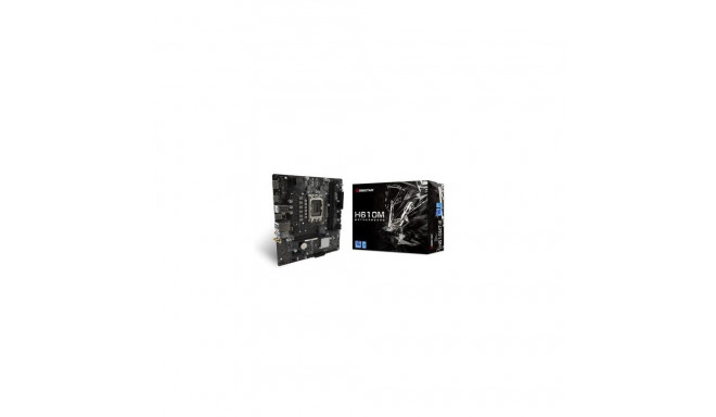 Biostar H610MT-E motherboard Intel H610 LGA 1700 micro ATX