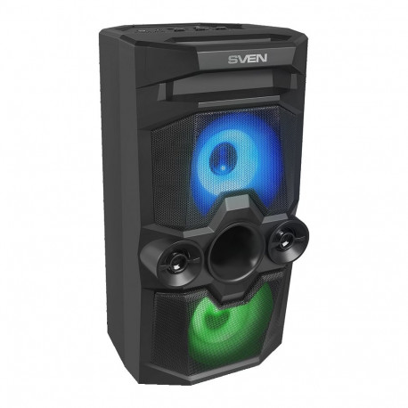 Speaker SVEN PS-650, black (50W, TWS, Bluetooth, FM, USB, microSD, LED-display, 4000mA*h)