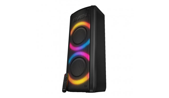 Speaker SVEN PS-710, black (100W, TWS, Bluetooth, FM, USB, microSD, LED-display, 4400mA*h)