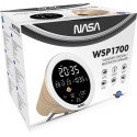Nasa WSP1700 wood Weather Station/Speaker BT Ship
