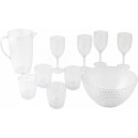 Cambridge CM07655EU7 Fete Diamond 4pcs wine glass set clear