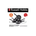 Russell Hobbs RH02814EU7 Metallic Marble 5pcs pan set