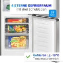 Refrigerator Bomann KG7352IX