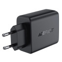 Acefast A61 PD 45W GaN nabíječka 2 x USB-C + 2 x USB-A se 4 porty - černá