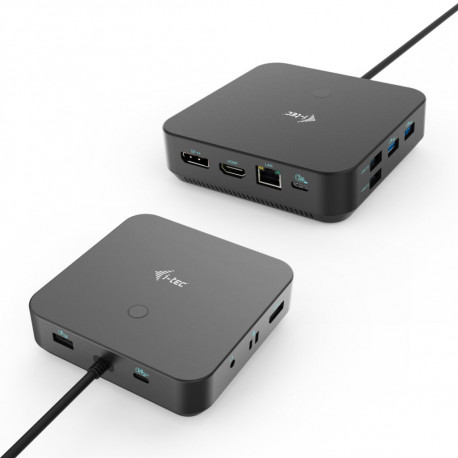 i-tec USB-C kolmik dokkimisjaam 1x HDMI 2x DP 3x4K / 1x5K LAN audio 6x USB toiteedastus 100 W + i-te