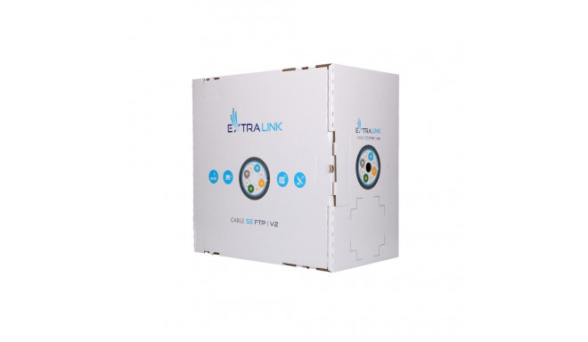 Extralink keerdpaar CAT5E FTP (F/UTP) V2 välitingimustesse 305M