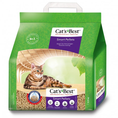 Cat's Best Smart комкующиеся древесные гранулы 5L 2.5kg