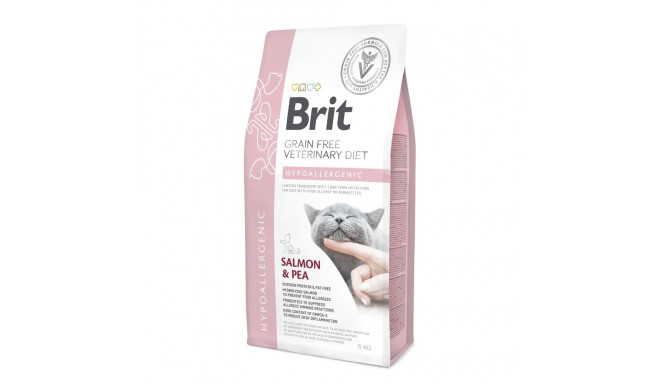 Brit Veterinary Diet Hypoallergenic erisööt kassidele 5kg