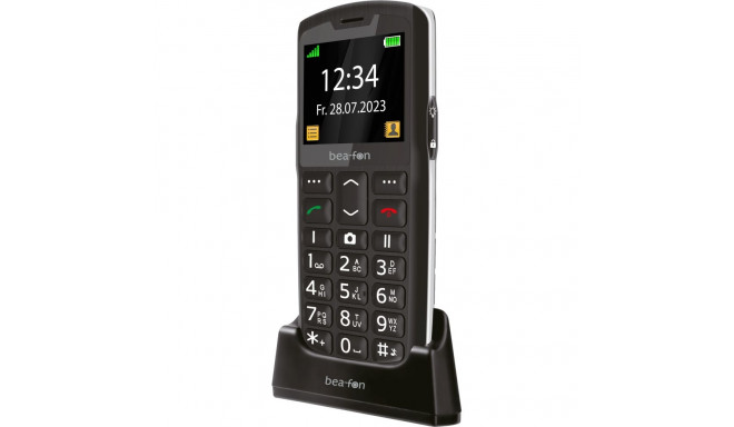 "bea-fon Silver Line SL260 Feature Phone Dual-Sim black silver"