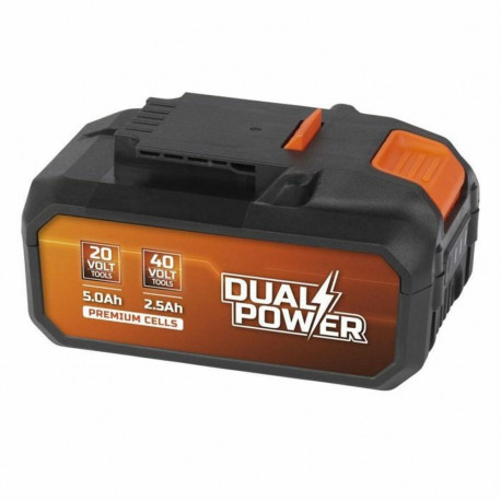 Laetav liitiumaku Powerplus Dual Power Powdp9037 20 V 2,5 Ah 5 Ah Litio Ion 40 V