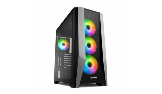 ATX Semi-tower Korpus Sharkoon Must ATX LED RGB