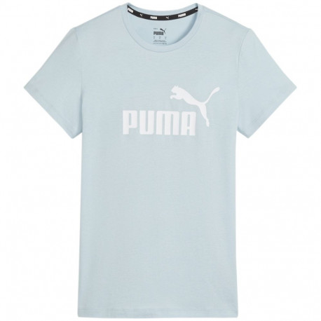 Koszulka damska Puma ESS Logo Tee błękitna 586775 25 S