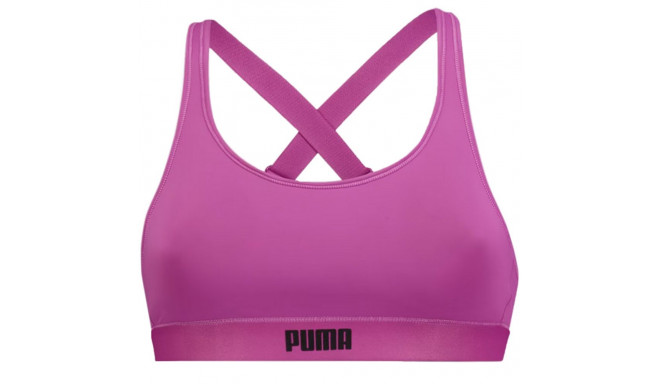 Stanik sportowy Puma fioletowy 938315 02 M