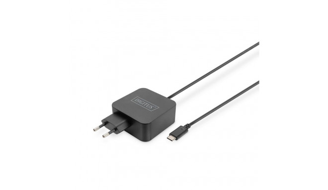 Digitus Notebook Charger USB-C Power supply 65W PD3.0 DA-10071 1.2 m, Black
