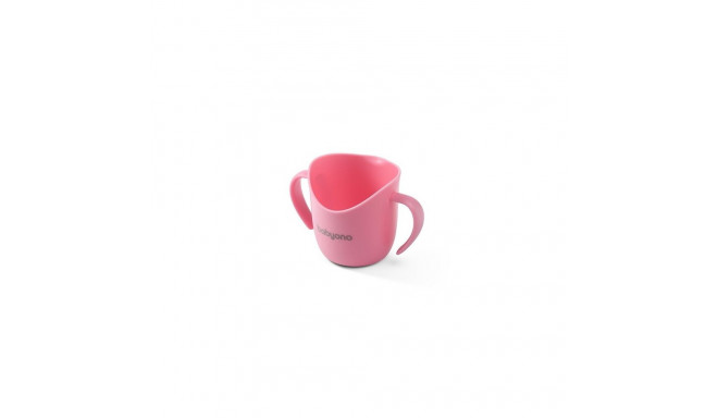 Babyono Ergonomic training cup pink FLOW 1463/04