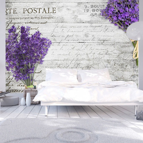 Fototapeet - Lavender postcard - 350x245