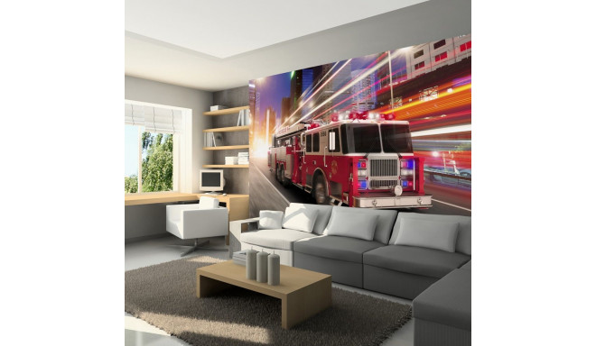 Fototapeet - Fire truck - 150x105