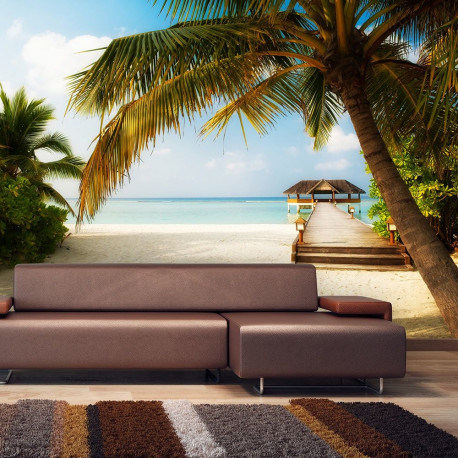 Fototapeet - Paradise beach - 100x70