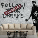 Fototapeet - Dreams Cancelled (Banksy) - 300x210