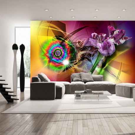 Fototapeet - Magic Light of Colors - 100x70