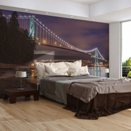 Fototapeet - Lions Gate Bridge - Vancouver (Canada) - 450x270