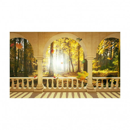 Fototapeet - Dream about autumnal forest - 450x270