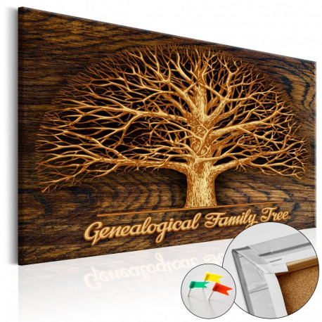 Pilt korgil - Family Tree [Corkboard] - 120x80