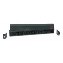 APC RACK PDU,BASIC, 1U, 16A,208&230V, (10)C13 & (2)C19