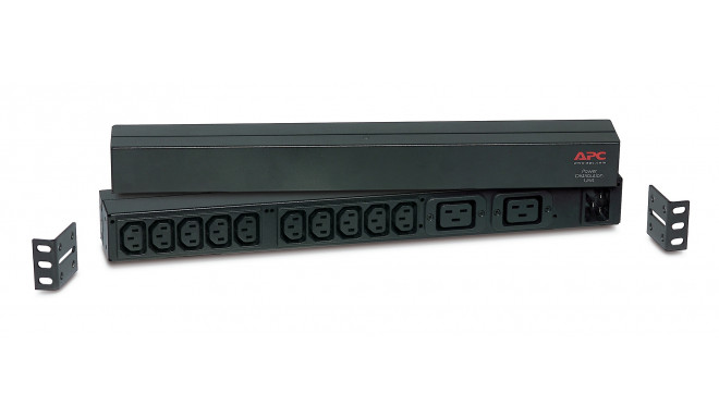 APC RACK PDU,BASIC, 1U, 16A,208&230V, (10)C13 & (2)C19