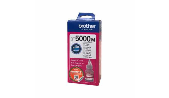 BROTHER BT5000M MAGENTA INK BOTTLE 5000