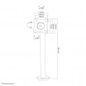 NEWSTAR POS FLAT SCREEN DESK MOUNT (BOLT-DOWN BASE) 10-32" BLACK